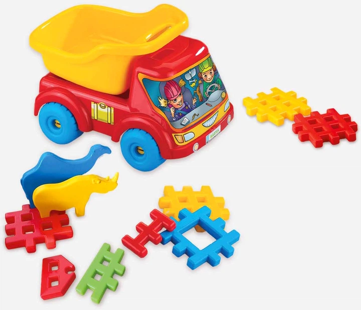 Автомобіль Marioinex Bartek з кубиками 01007 (5903033901007) - зображення 2