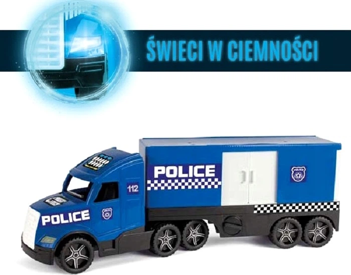 Ciężarówka Wader Magic Truck Action ze światłem 36201 (5900694362017) - obraz 3