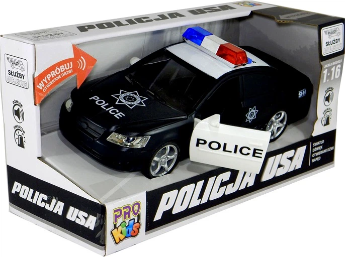Samochód ProKids Policja USA ze światłem i dźwiękiem 90937 (5902666690937) - obraz 2