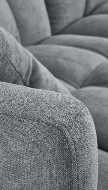 Sofa Halmar Rozkładana Popielata z Poduszkami Szara  V-CH-ROBERTO-SOFA (5905248112643) - obraz 10