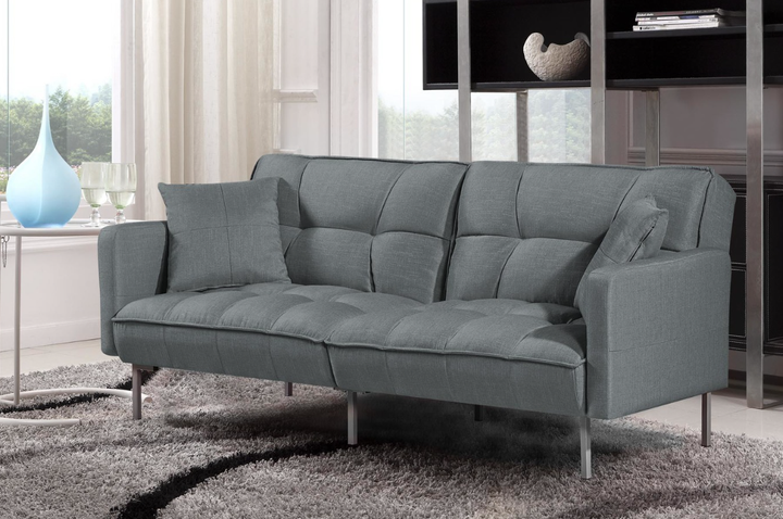 Sofa Halmar Rozkładana Popielata z Poduszkami Szara  V-CH-ROBERTO-SOFA (5905248112643) - obraz 11