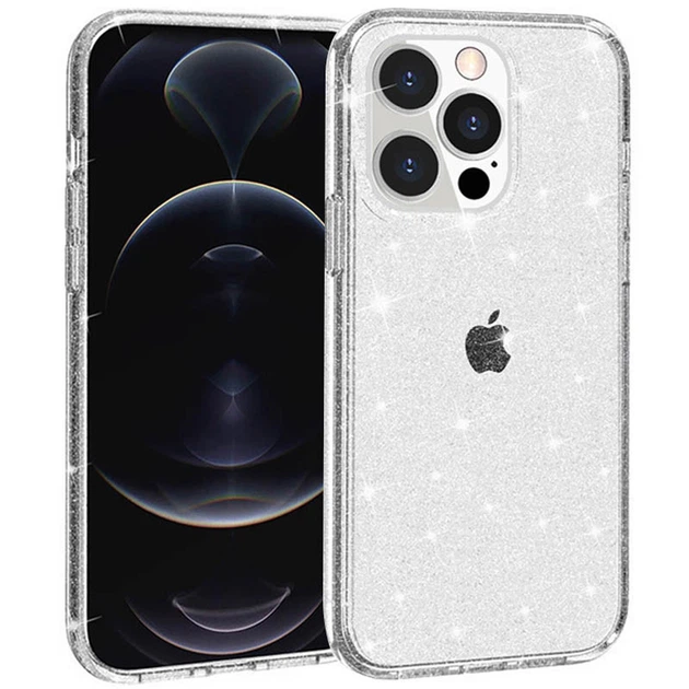 Блестящий силиконовый чехол на Apple iPhone 17 Pro (6.3") (Clear) Epik (232847) - Фото 1 Блестящий силиконовый чехол на Apple iPhone 17 Pro (6.3") (Clear) Epik (232847) - изображение 1