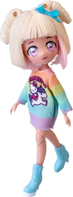 Ігровий набір 4SF Manga Dolls Hello Kitty Стильна Цукерочка-Єдиноріг з аксесуарами HKTF2000 (8056379194088) - зображення 2