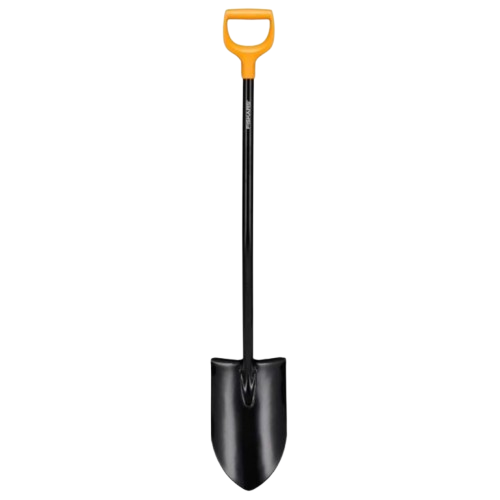 Лопата Fiskars Solid XL универсальная D-подобная рукоять Черный (1067517) - Фото 1 Лопата Fiskars Solid XL универсальная D-подобная рукоять Черный (1067517) - изображение 1