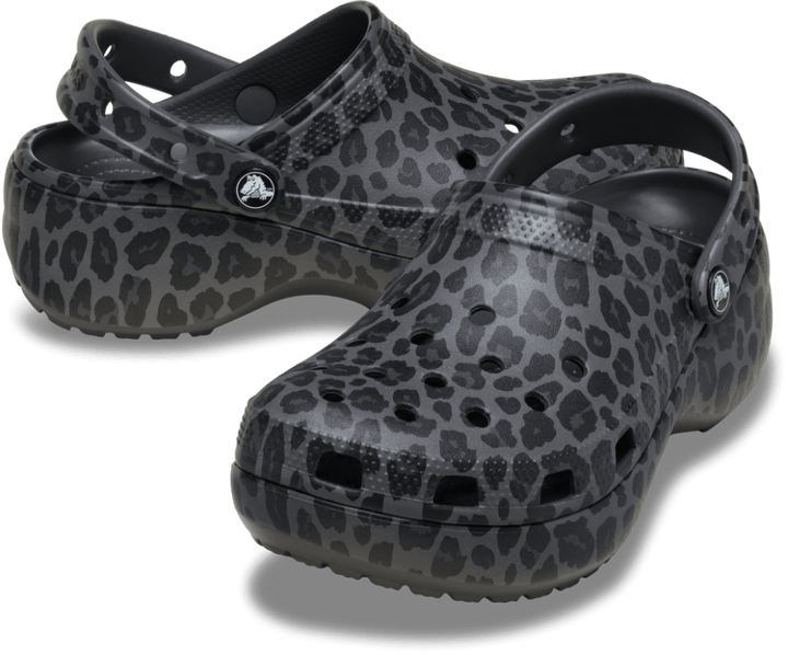 Жіночі крокси Платформа Прінт Crocs Classic Platform - Фото 1 Жіночі крокси Платформа Прінт Crocs Classic Platform - зображення 1