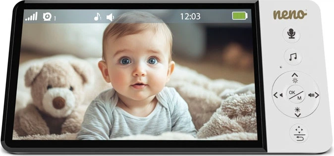 Електронна відеоняня Neno Ciao з бездротовим приймачем (5902479676326) - зображення 5
