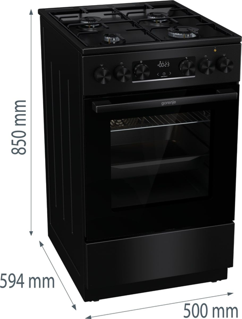 Плита комбінована Gorenje GK5C60BJ - изображение 9