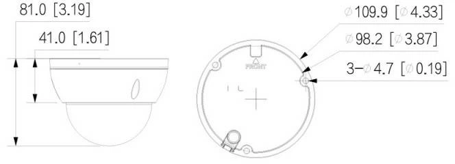 IP-камера Dahua IPC-HDBW2449E-S-IL-0280B - зображення 3