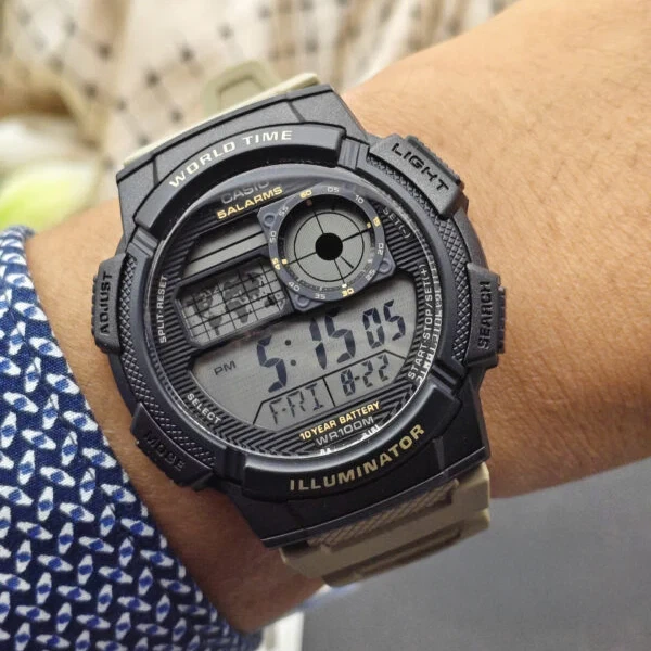 Наручний годинник CASIO AE-1000W-5AVEF - Фото 6 Наручний годинник CASIO AE-1000W-5AVEF - изображение 6