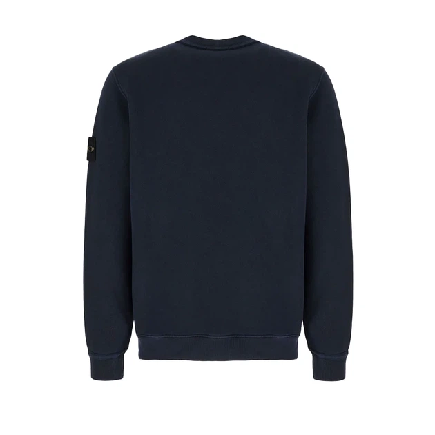 Stone Island Crew Neck Sweatshirt Organic Cotton Feece (L1S156100060-S0051 V0020) - зображення 2