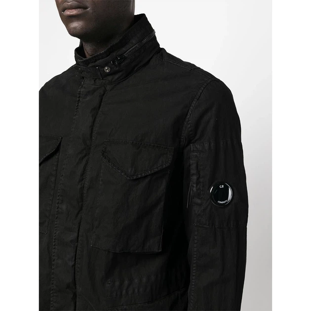 C.P. Company 50 Filly Gum Field Jacket - Black (L) 14CMOW358A006233G999 - изображение 10