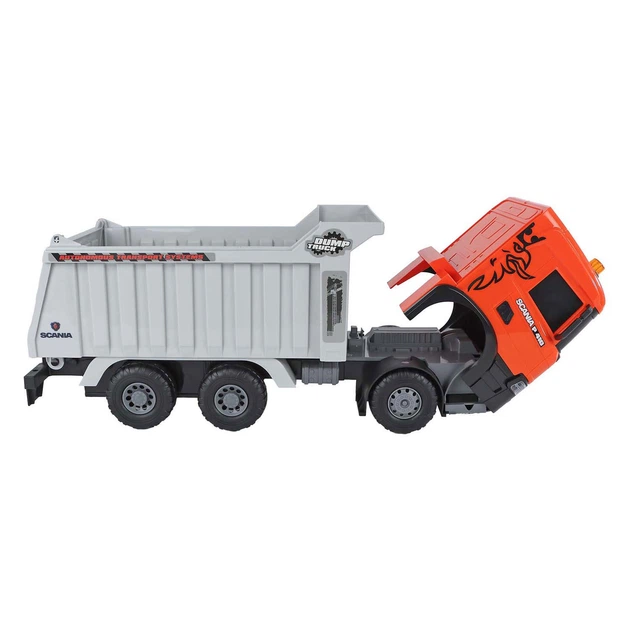 Samochód zabawkowy 2-Play Scania Dump Truck Ciężarówka ze światłem i dźwiekiem 3111225 (8713219548806) - obraz 2