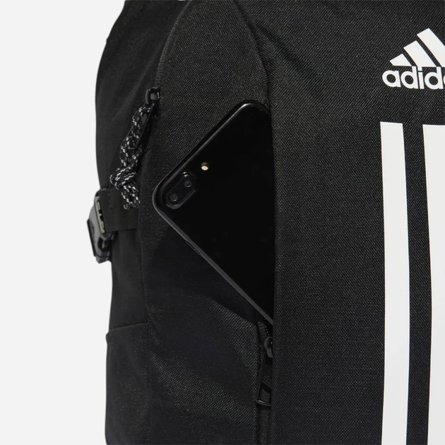 Рюкзак спортивный тканевый 16 л вмещает формат А4 Adidas IP9774 Черный (4067886361935) - изображение 7