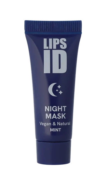 Нічна відновлювальна маска для губ, М’ята Lips ID Night Repair Lip Mask Mint 10 мл - Фото 1 Нічна відновлювальна маска для губ, М’ята Lips ID Night Repair Lip Mask Mint 10 мл - зображення 1