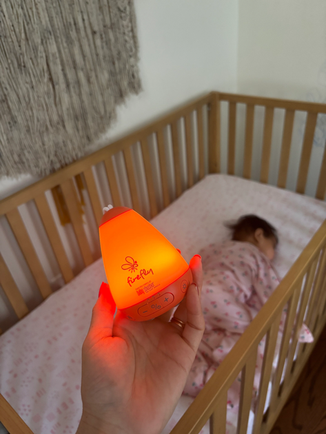 Генератор белого шума для успокаивания детей и новорождённых Baby Shusher Firefly с ночником и встроенной батареей (1238-02) - изображение 4