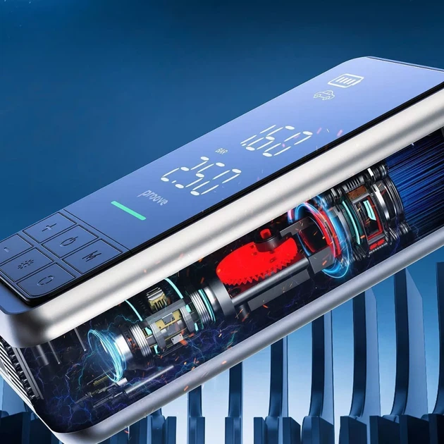 Пусковое Устройство 2 in 1 + Насос Proove Air Jump 10400mAh 1000A - изображение 10