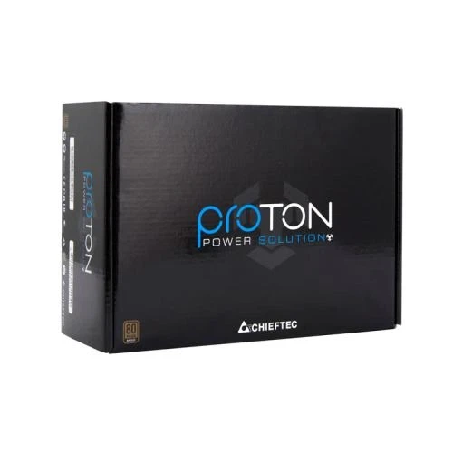 Блок живлення 500 Вт, Chieftec PROTON, Black, 80+ Bronze, Active PFC, 12 см, 3xMolex / 6xSATA / 2x6+2-pin / 1x20+4-pin / 1x4+4-pin, захист AFC/OCP/OPP/OTP/OVP/SCP/SIP/UVP, ATX 12V 2.3 (BDF-500S) - Фото 4 Блок живлення 500 Вт, Chieftec PROTON, Black, 80+ Bronze, Active PFC, 12 см, 3xMolex / 6xSATA / 2x6+2-pin / 1x20+4-pin / 1x4+4-pin, захист AFC/OCP/OPP/OTP/OVP/SCP/SIP/UVP, ATX 12V 2.3 (BDF-500S) - изображение 4