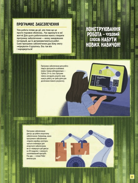 Роботи. Досліди світ робототехніки та ШІ (9786171709690) - изображение 10
