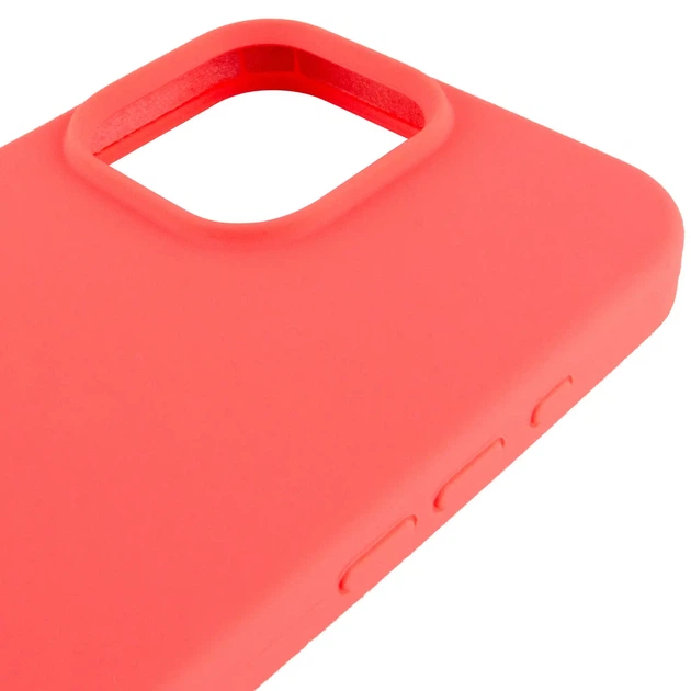 Чохол Avantis силіконовий Full Silicone Case for iPhone 13 Pro Coral (з MagSafe) - изображение 4