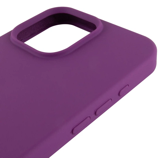 Чохол Avantis силіконовий Full Silicone Case for iPhone 15 Pro Purple (з MagSafe) - Фото 4 Чохол Avantis силіконовий Full Silicone Case for iPhone 15 Pro Purple (з MagSafe) - изображение 4