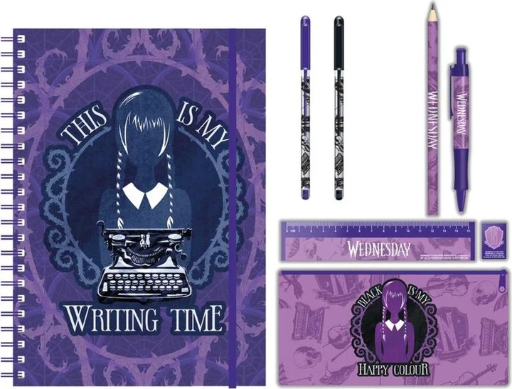 Набір шкільного приладдя Pyramid International Wednesday  - Writing Time A4 Bumper (SR74542)(5056480394042) - зображення 2