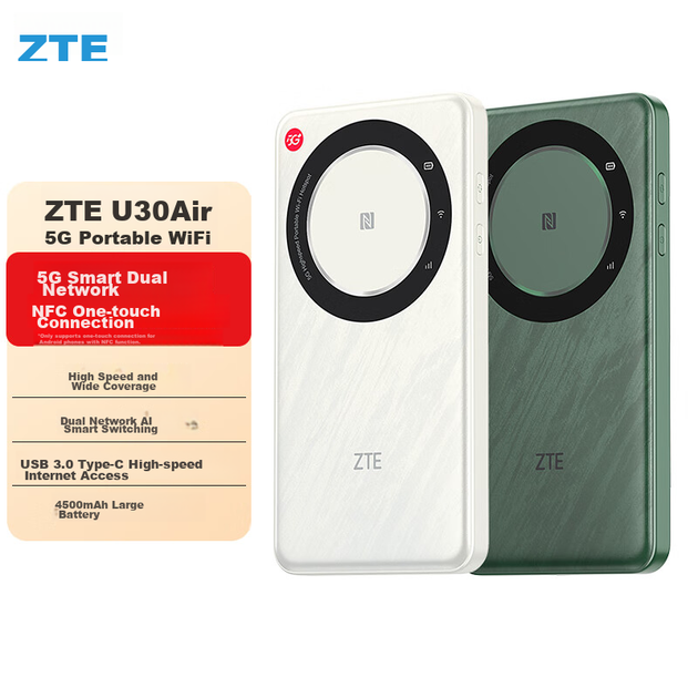 5G/4G Wi-Fi роутер ZTE U30 Air (в ассортименте) - Фото 2 5G/4G Wi-Fi роутер ZTE U30 Air (в ассортименте) - изображение 2