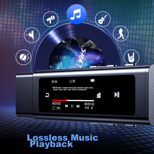 MP3-плеєр Aigo MP3-500 Black - зображення 4