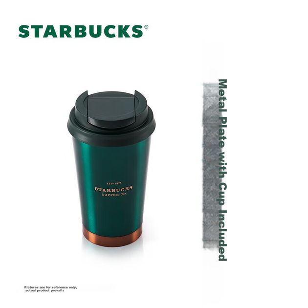 Термокружка Starbucks из нержавеющей стали 384 мл Зеленая (100042744693) - изображение 4
