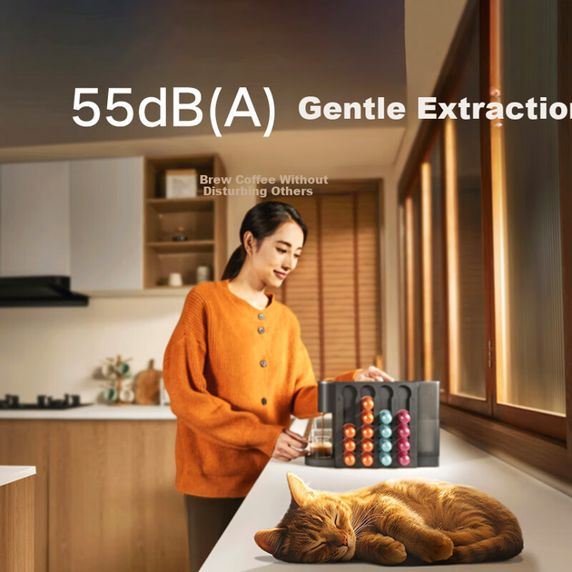 Кавомашина капсульна MiJia S1 Capsule Coffee Machine Black (100192134644) - зображення 9