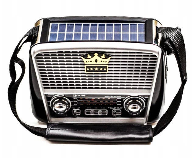 Радіоприймач Golon RX-455S Solar із сонячною панеллю, FM/AM/SW, USB, microSD, акумуляторний, Power Bank, портативна колонка 4 Вт Silver - Фото 4 Радіоприймач Golon RX-455S Solar із сонячною панеллю, FM/AM/SW, USB, microSD, акумуляторний, Power Bank, портативна колонка 4 Вт Silver - зображення 4
