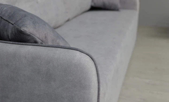 Розкладний диван Frisco Смарт 215 х 110 х 80 см тканина City Grey Світло-сірий (25195-Smart) - зображення 7