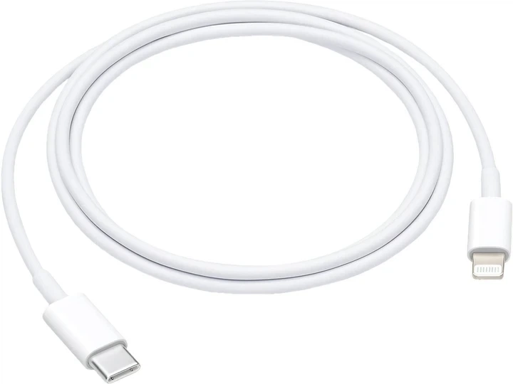 Кабель Apple USB-C to Lightning 2м для iPhone iPad быстрая зарядка и синхронизация данных - Фото 8 Кабель Apple USB-C to Lightning 2м для iPhone iPad быстрая зарядка и синхронизация данных - изображение 8