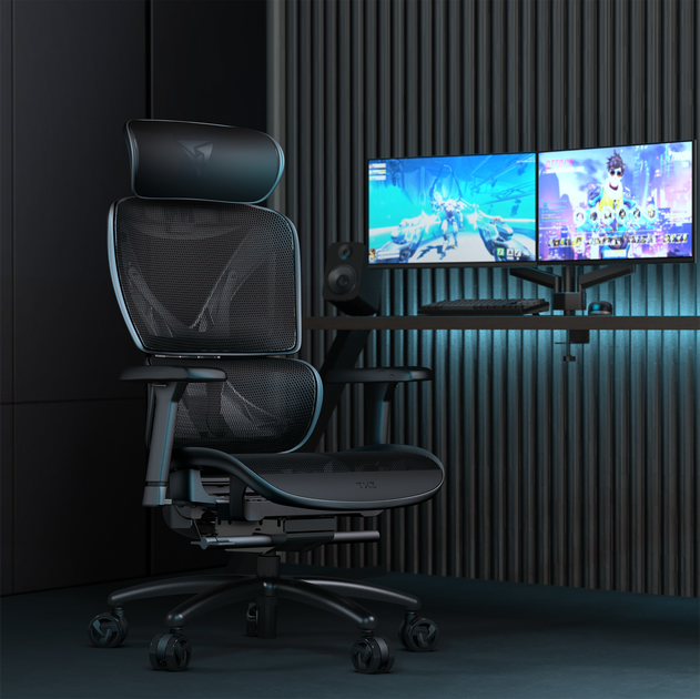 Кресло игровое TX3 XTC Mesh Black (TEGC-3054101.11) - Фото 12 Кресло игровое TX3 XTC Mesh Black (TEGC-3054101.11) - изображение 12