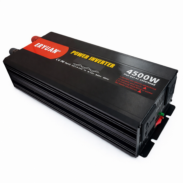 Инвертор 12 220V 4500 Вт чистый синус Eryuan преобразователь напряжения - изображение 2