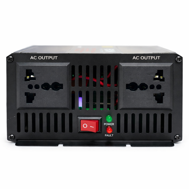Инвертор для автомобильных аккумуляторов 12V 220V MX-5000W Преобразователь напряжения для квартиры чистый синус - изображение 2