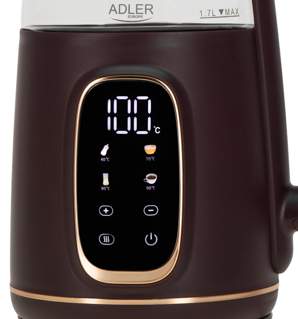 Czajnik elektryczny Adler AD 1305 BuG - obraz 2