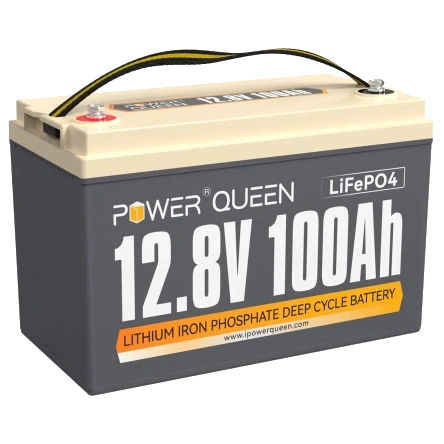 Акумуляторна батарея (Power Queen LiFePO4 12V 100Ah H190) - Фото 1 Акумуляторна батарея (Power Queen LiFePO4 12V 100Ah H190) - зображення 1