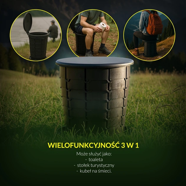 Toaleta turystyczna Camry CR 1041 21 L (5905575908056) - obraz 18