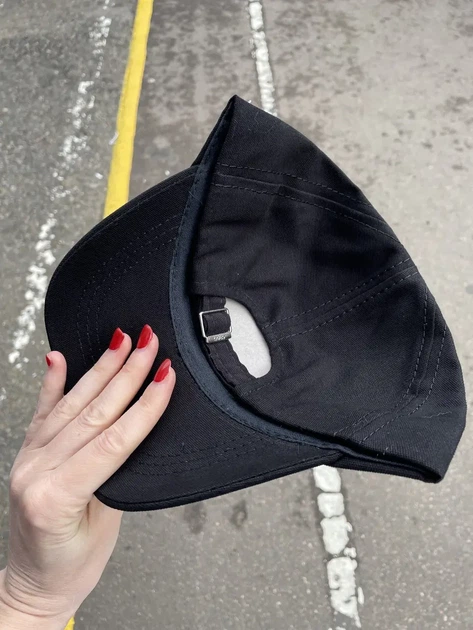 Бейсболка кепка Nike Черный с белым, M / 55-57 - Фото 6 Бейсболка кепка Nike Черный с белым, M / 55-57 - изображение 6