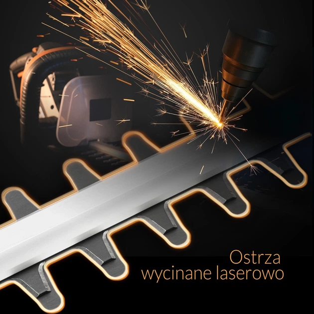 Nożyce elektryczne do żywopłotu Adler AD 6814 61 cm (5905575909800) - obraz 15