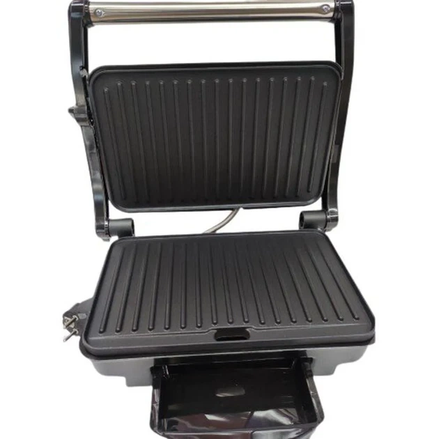 Прижимной контактный гриль Rainberg RB-5412 с индикатором нагрева 2800W - изображение 2