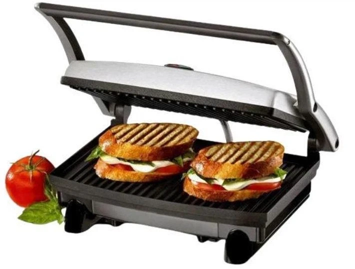 Прижимной контактный гриль Rainberg RB-5413 c терморегулятором 3200W - изображение 4