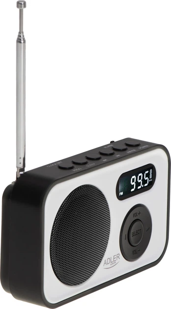Odbiornik radiowy Adler AD 1906 PLL AM/FM (5905575905499) - obraz 3