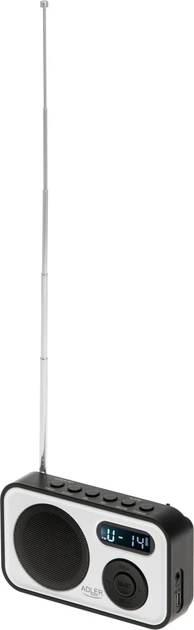 Odbiornik radiowy Adler AD 1906 PLL AM/FM (5905575905499) - obraz 4