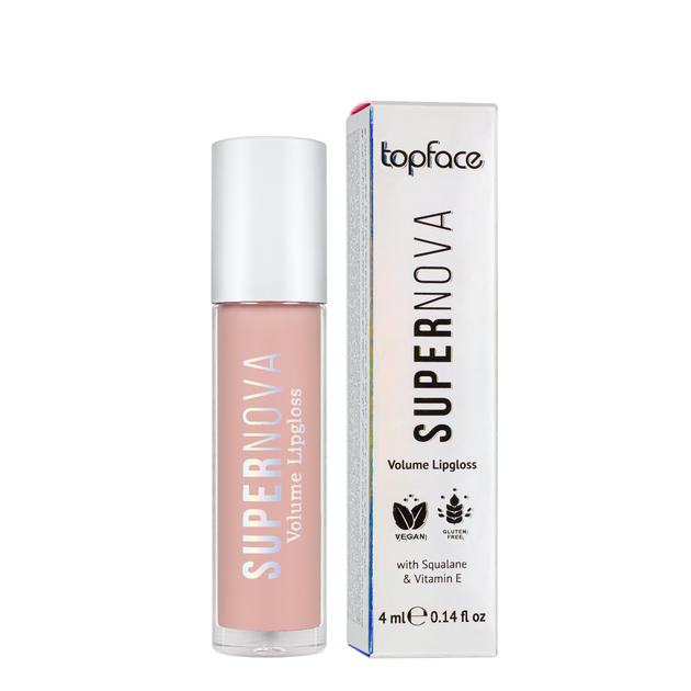 Блеск для губ TopFace Supernova Volume Lipgloss 4 мл PT209, 21 Pink Dream Светло-розовый - Фото 1 Блеск для губ TopFace Supernova Volume Lipgloss 4 мл PT209, 21 Pink Dream Светло-розовый - изображение 1