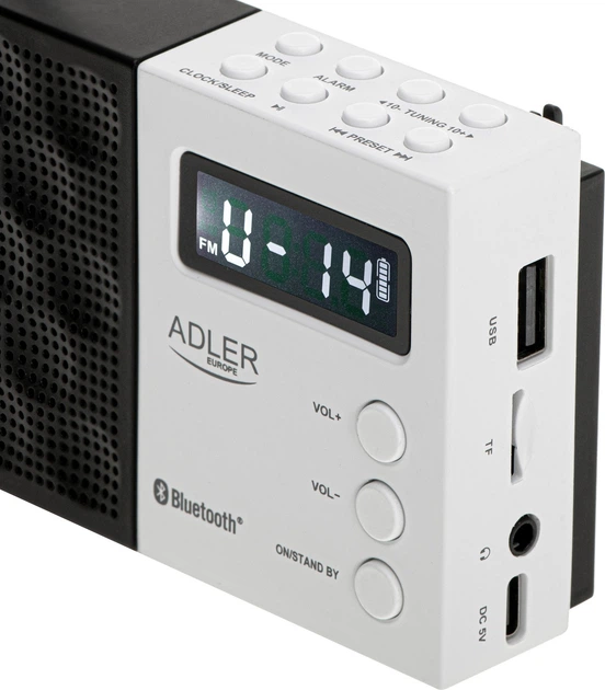 Odbiornik radiowy Adler AD 1908 PLL AM/FM (5905575905512) - obraz 5