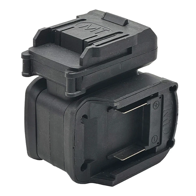 Подвійний адаптер-конвертер для акумуляторів типу Makita BL1830/BL1850 на 21В для електроінструменту. - Фото 3 Подвійний адаптер-конвертер для акумуляторів типу Makita BL1830/BL1850 на 21В для електроінструменту. - зображення 3