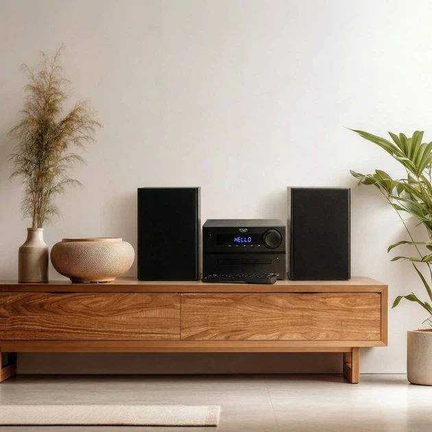 Miniwieża Adler AD 1917 HI-FI z Bluetooth, CD, USB i FM (5905575908964) - obraz 17