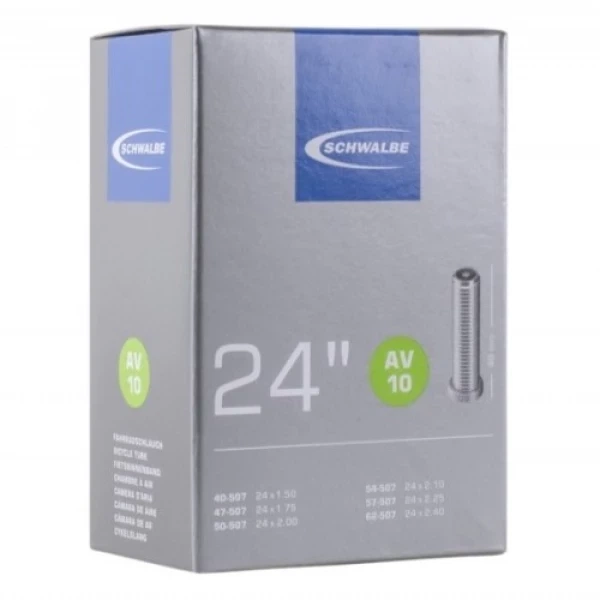 Камера Schwalbe 24 40/62x507 AV10 40 мм EK AGV (1084-TUB-02-02) - зображення 2