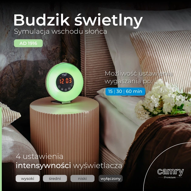 Радіо-будильник Adler AD 1916 FM з підсвічуванням (5905575908926) - зображення 15